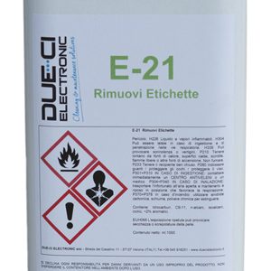 E-21 RIMUOVI ETICHETTE
