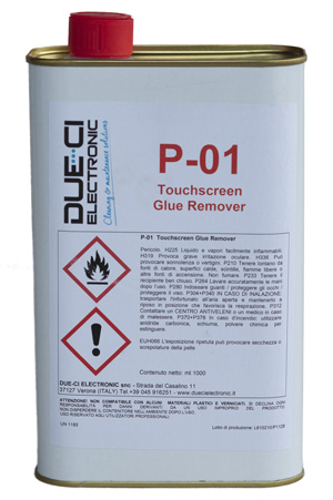 P-01 TOUCHSCREEN GLUE REMOVER
