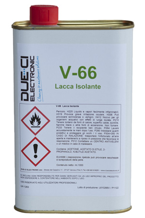 V-66 LACCA ISOLANTE - Conformal Coating